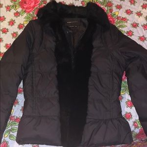 BCBGmaxazria winter coat with real fur